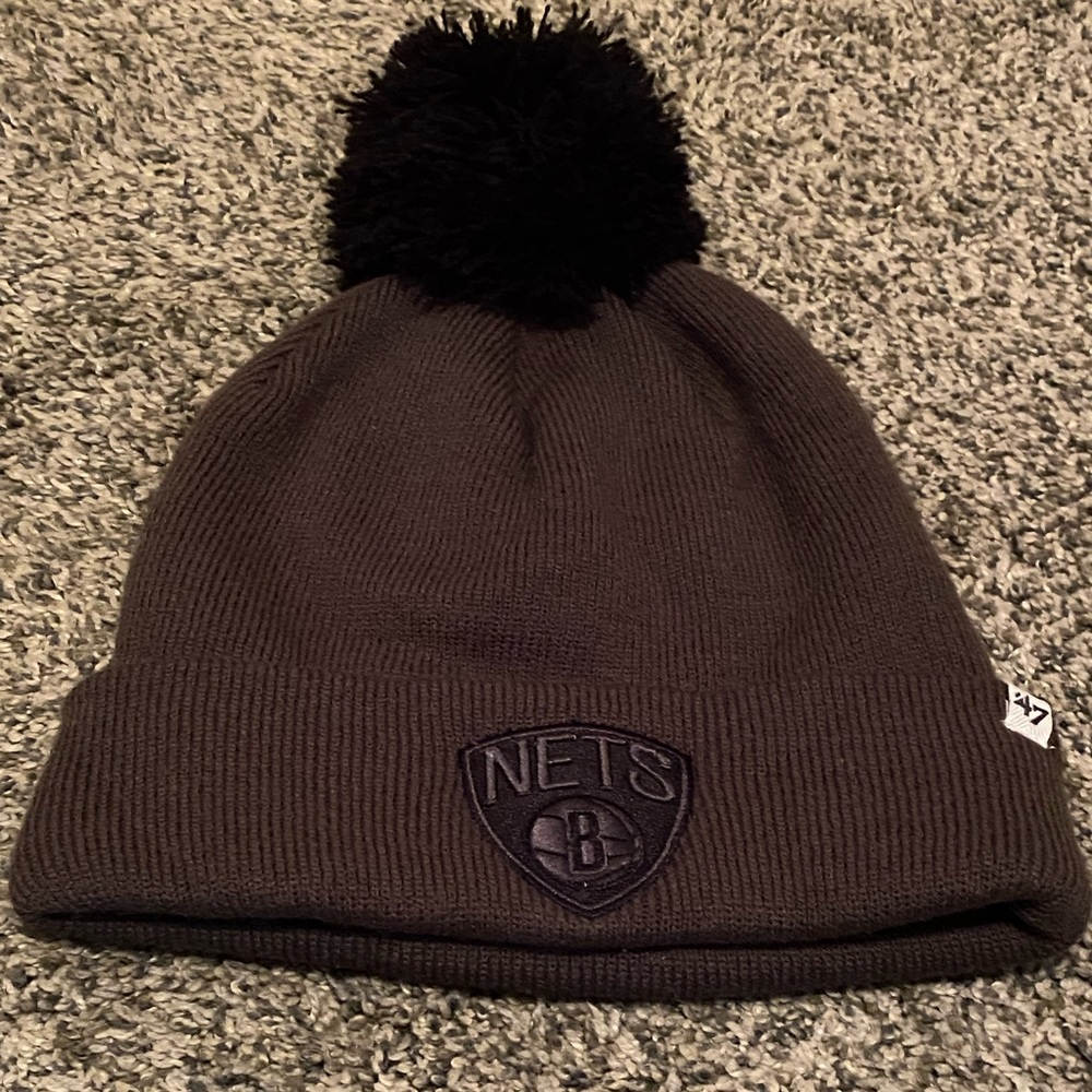 Men Brooklyn nets beanie nba store